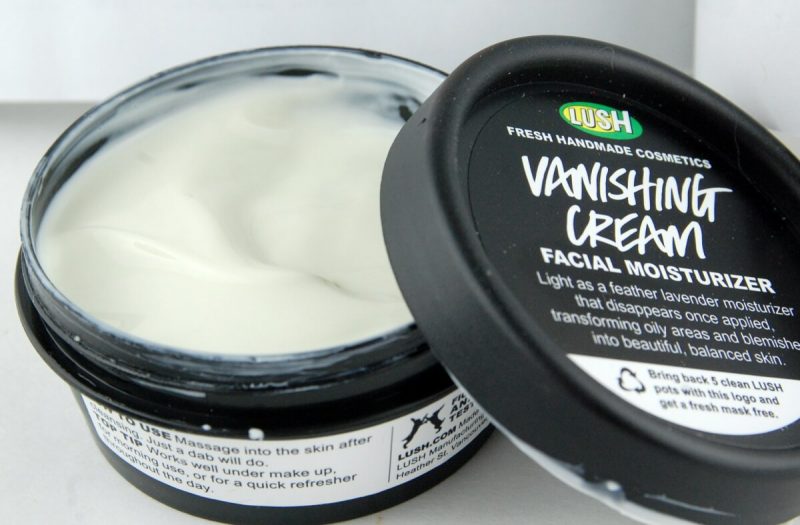 Vanishing cream
