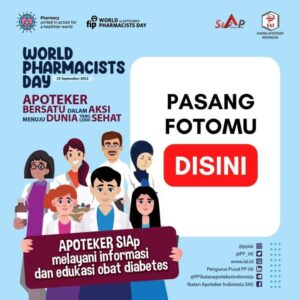 Twibbon World Pharmacists Day 2022 Diabetes