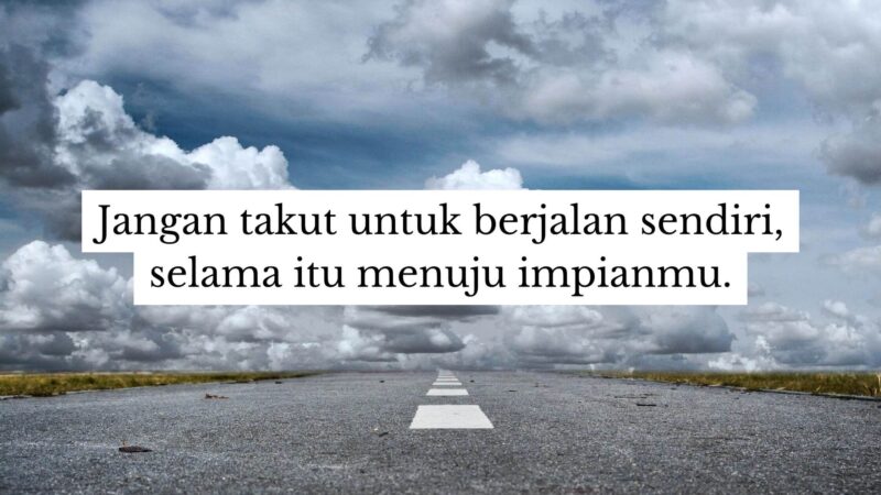 Kata kata motivasi untuk diri sendiri