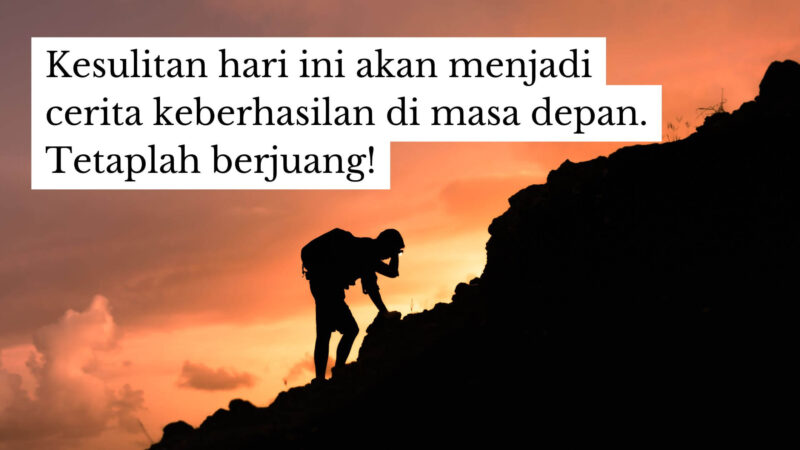 Kata kata penyemangat
