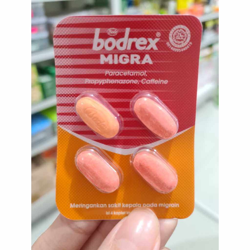 Kemasan Bodrex Migra